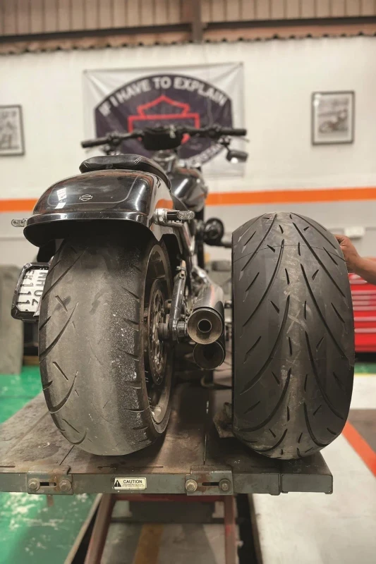 Tyre fitment image
