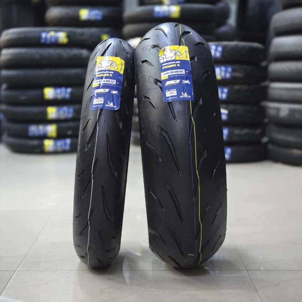 Michelin Power 6 180/55 ZR17 M/C 73W TL Rear Tyre - Price