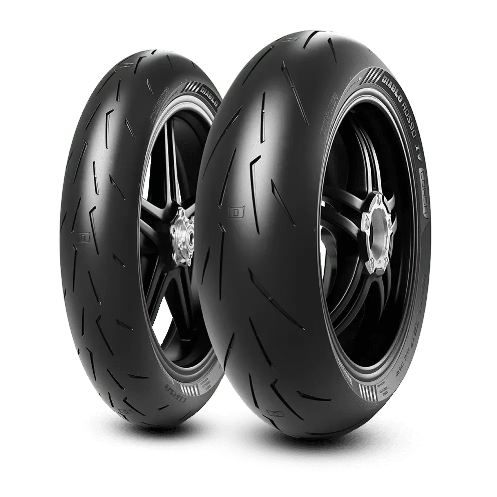 Pirelli Diablo Rosso IV Corsa 200/55 ZR17 M/C 78W TL Rear Tyre